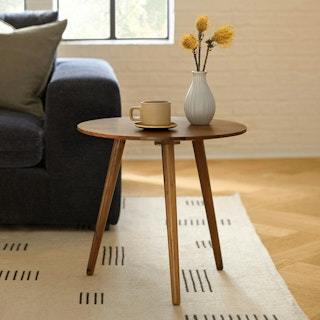 Amoeba Side Table - Walnut