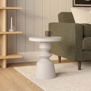 Gambit Side Table - Ridge Taupe