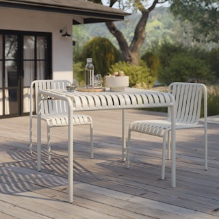 Sarek 35.5" Outdoor Dining Table - Taupe