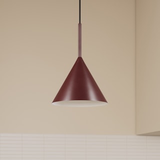 Aino Small Pendant Lamp - Oxblood